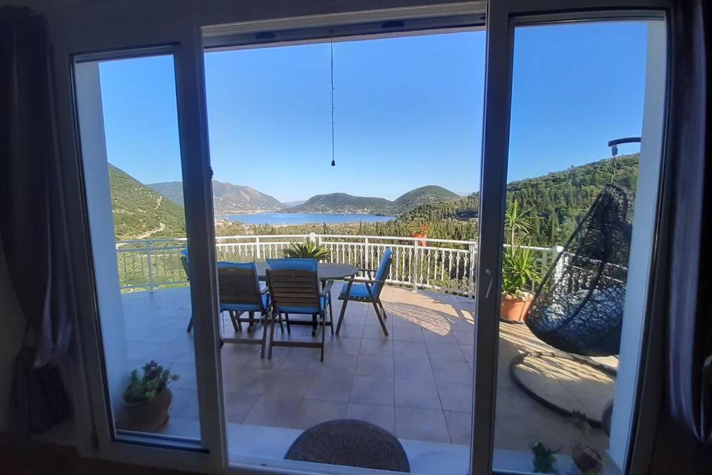 Villa Sunrise With Stunning Views And Private Pool Katohóri Kültér fotó